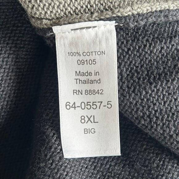 Vintage Liberty Blues full zip knit sweater Y2K retro big and tall grunge 8XL - Picture 12 of 12